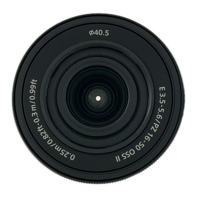 【全額返金保証】【最速発送】Sony E PZ 16-50mm F3.5-5.6 OSS II SELP16502 ブラック 美品 動作確認済