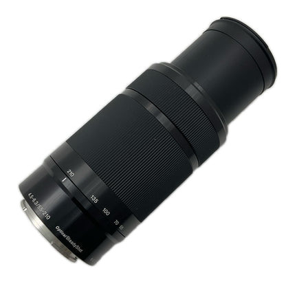 【全額返金保証】【最速発送】Sony E 55-210mm F4.5-6.3 OSS SEL55210 ブラック 美品 動作確認済