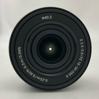 【全額返金保証】【最速発送】Sony E PZ 16-50mm F3.5-5.6 OSS II SELP16502 ブラック 美品 動作確認済