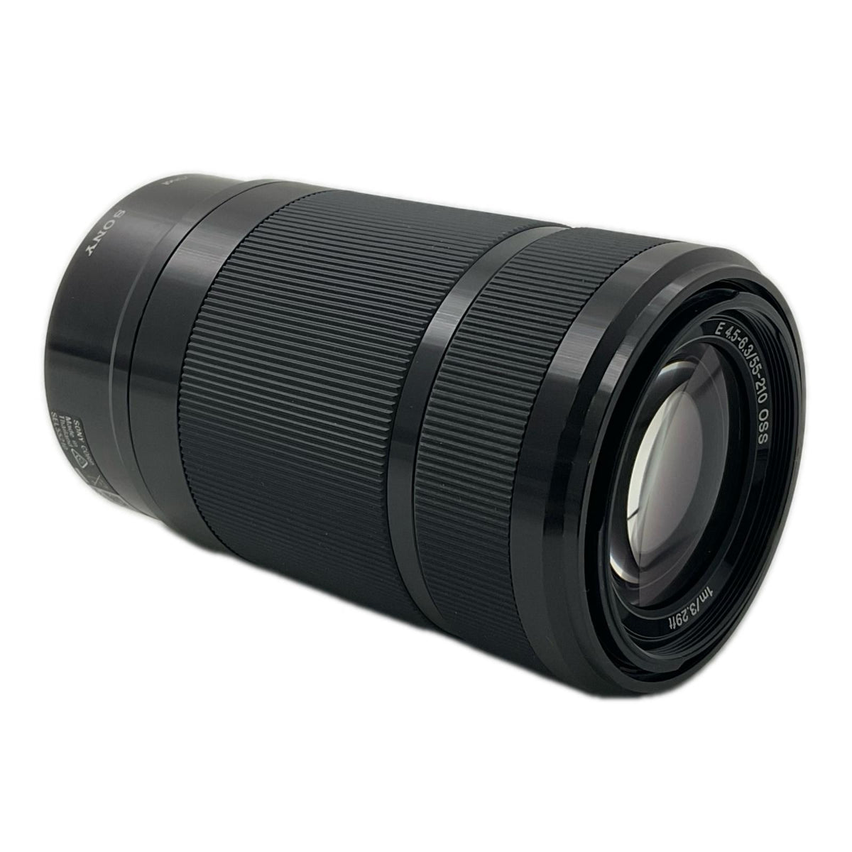 【全額返金保証】【最速発送】Sony E 55-210mm F4.5-6.3 OSS SEL55210 ブラック 美品 動作確認済
