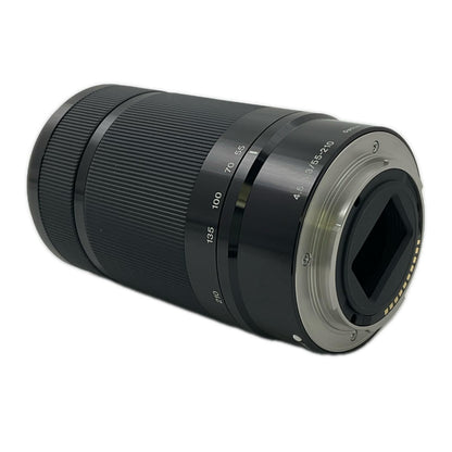 【全額返金保証】【最速発送】Sony E 55-210mm F4.5-6.3 OSS SEL55210 ブラック 美品 動作確認済