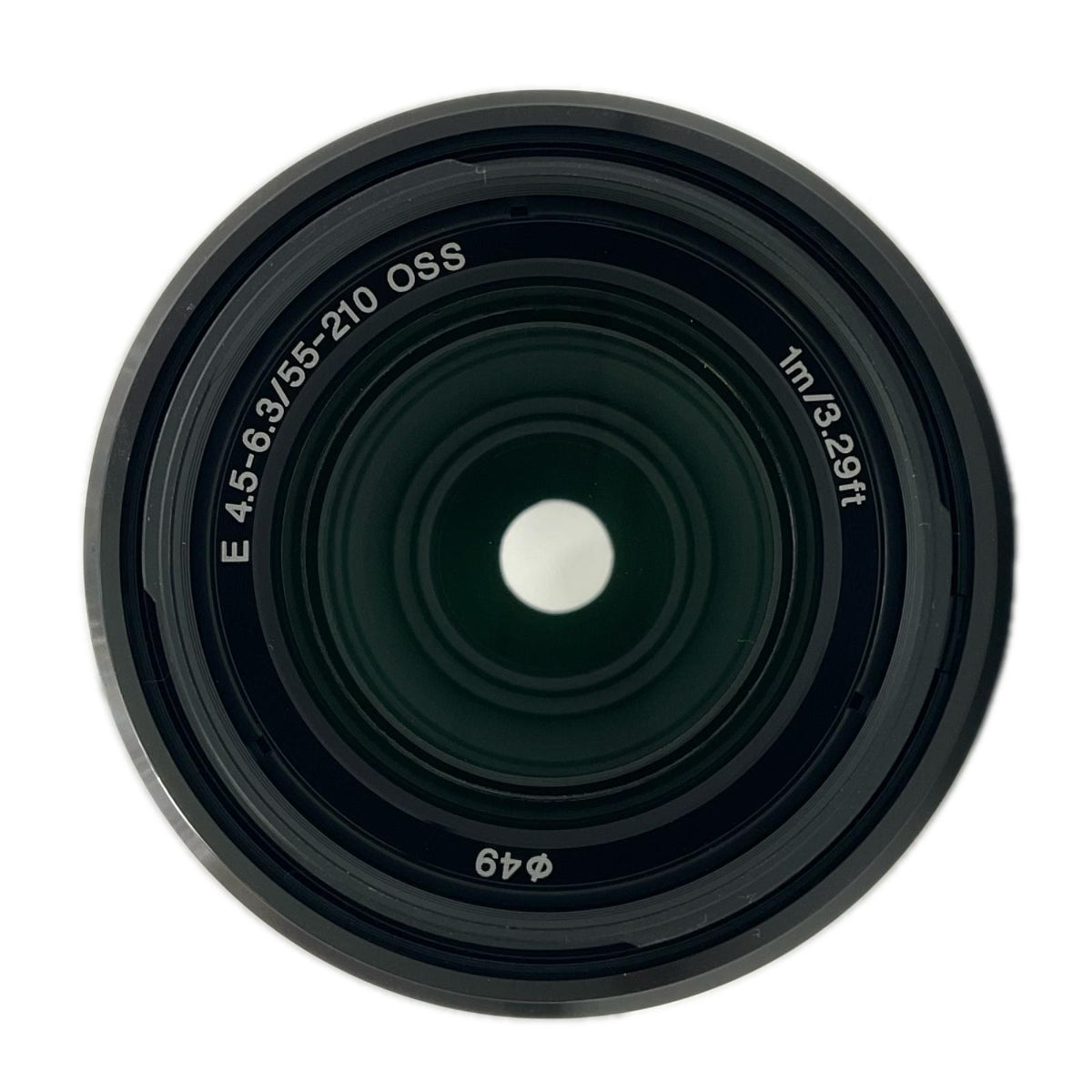 【全額返金保証】【最速発送】Sony E 55-210mm F4.5-6.3 OSS SEL55210 ブラック 美品 動作確認済