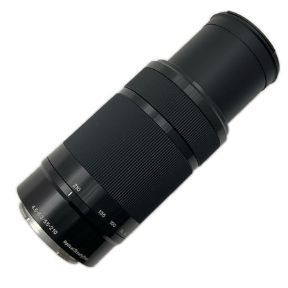 【全額返金保証】【最速発送】Sony E 55-210mm F4.5-6.3 OSS SEL55210 ブラック 美品 動作確認済