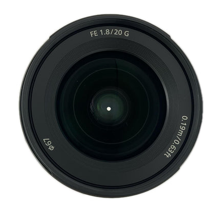 【全額返金保証】【最速発送】Sony FE 20mm F1.8 G SEL20F18G 美品 動作確認済