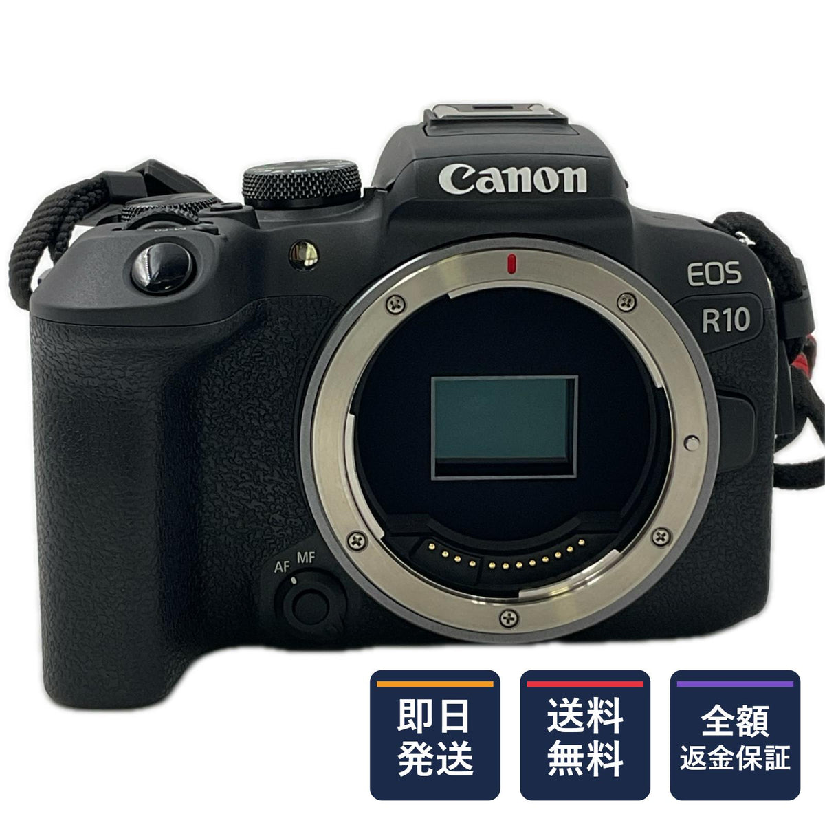 【全額返金保証】【最速発送】Canon デジタル一眼 EOS R10 ボディ ブラック 美品 動作確認済