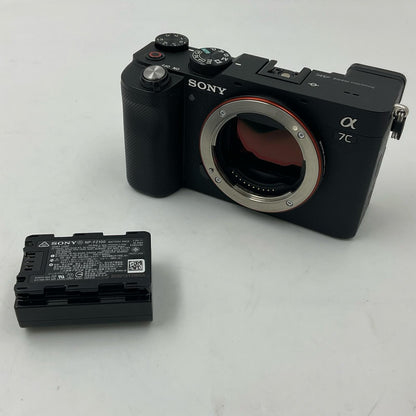 【全額返金保証】【最速発送】Sony デジタル一眼 α7C ボディ ブラック ILCE-7C 美品 動作確認済