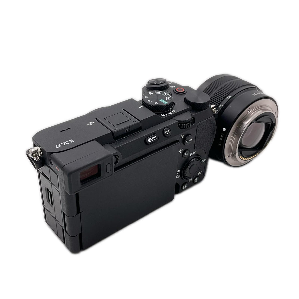 【全額返金保証】【最速発送】Sony デジタル一眼 α7C II ILCE-7CM2L ズームレンズキット [ブラック] 超美品 動作確認済