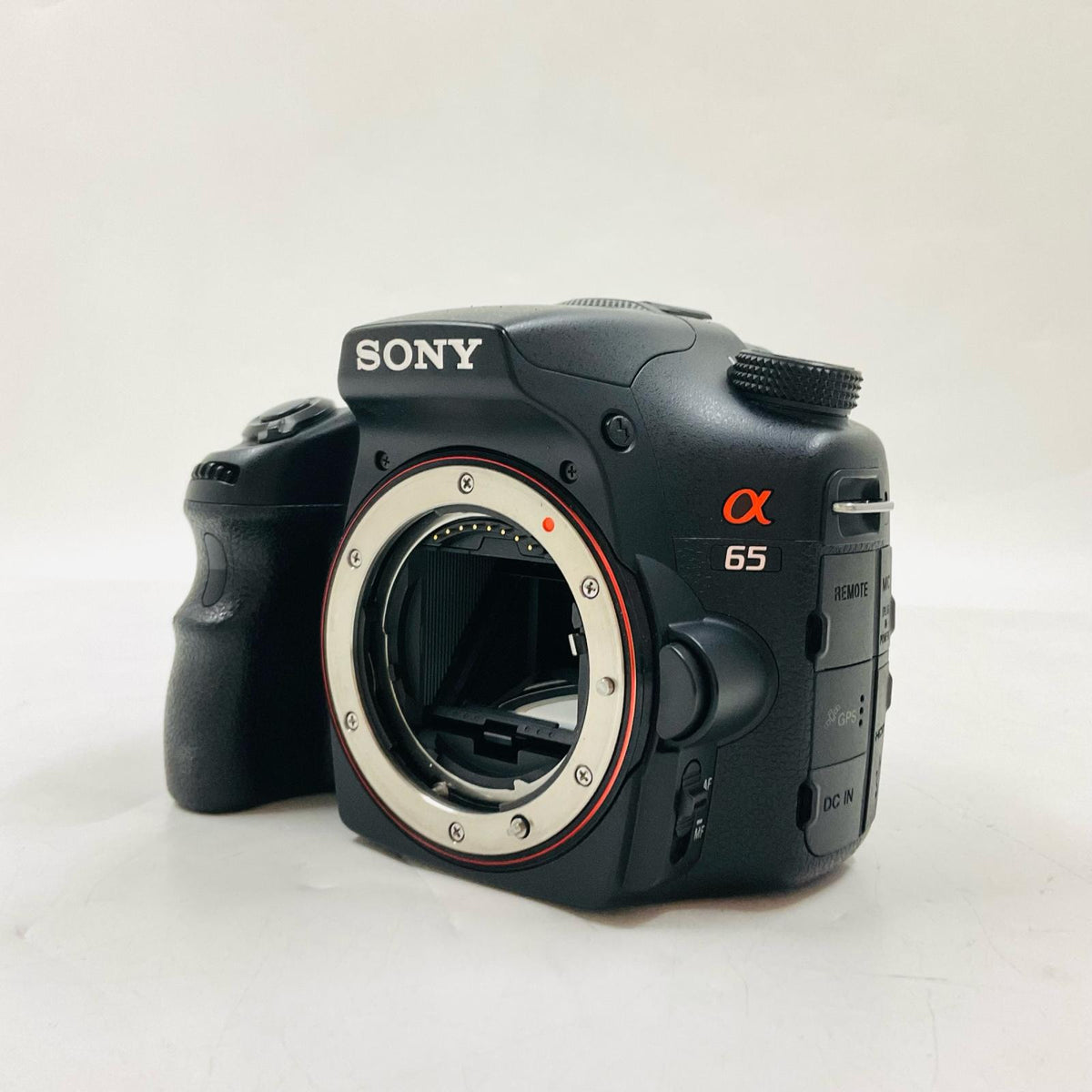 【全額返金保証】【最速発送】Sony デジタル一眼 α65 SLT-A65 ブラック 動作確認済