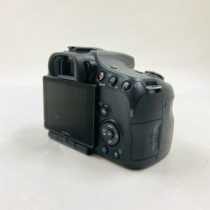 【全額返金保証】【最速発送】Sony デジタル一眼 α65 SLT-A65 ブラック 動作確認済