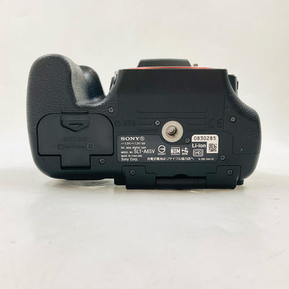 【全額返金保証】【最速発送】Sony デジタル一眼 α65 SLT-A65 ブラック 動作確認済
