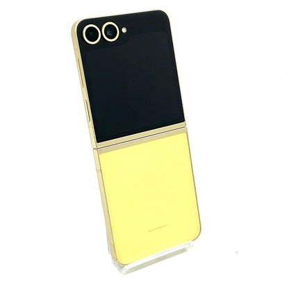 【全額返金保証】【最速発送】SAMSUNG Galaxy Z Flip6 256GB イエロー SIMフリー SM-F741Q 白ロム 動作確認済