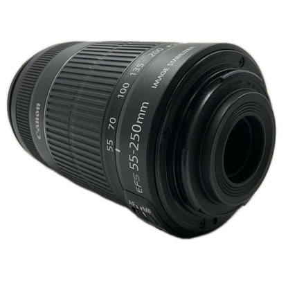 【全額返金保証】【最速発送】Canon EF-S55-250mm F4-5.6 IS II 美品 動作確認済