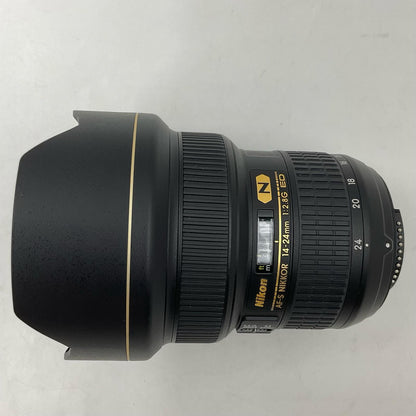 【全額返金保証】【最速発送】Nikon AF-S NIKKOR 14-24mm f/2.8G ED 美品 動作確認済
