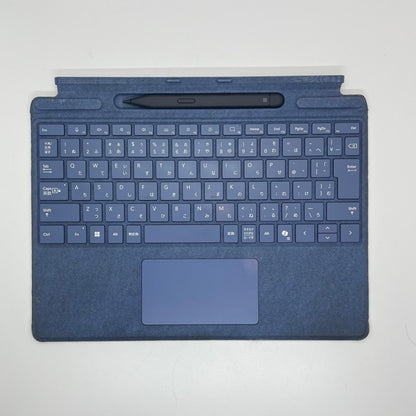 【全額返金保証】【最速発送】Microsoft Surface Pro キーボード (ペン収納付き/スリムペン付き) 日本語 1864, 1962 美品 動作確認済
