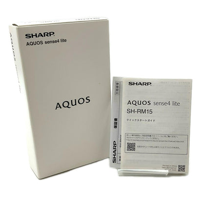 【全額返金保証】【最速発送】SHARP AQUOS sense4 lite 64GB ライトカッパー 楽天モバイル SH-RM15 白ロム 動作確認済