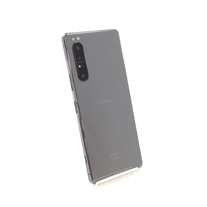 【最速発送】Sony Xperia 1 II 128GB ホワイト docomo SIMフリー SO-51A 白ロム【難有】