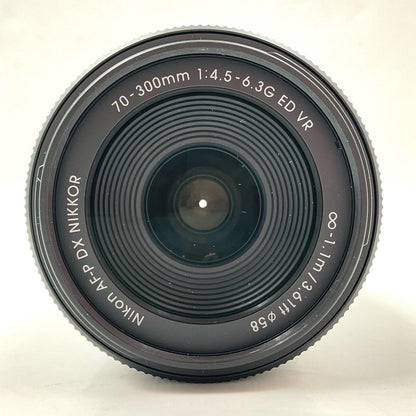 【全額返金保証】【最速発送】Nikon AF-P DX NIKKOR 70-300mm f/4.5-6.3G ED VR 美品 動作確認済