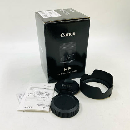 【全額返金保証】【最速発送】Canon RF24-105mm F4-7.1 IS STM 美品 動作確認済