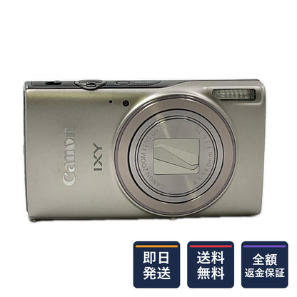 【全額返金保証】【最速発送】Canon コンパクトデジタルカメラ IXY 650 シルバー 超美品 動作確認済
