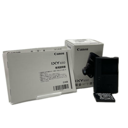 【全額返金保証】【最速発送】Canon コンパクトデジタルカメラ IXY 650 シルバー 超美品 動作確認済