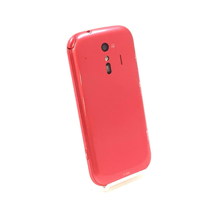 【全額返金保証】【最速発送】富士通 らくらくスマートフォン ピンク docomo SIMフリー F-42A 白ロム 美品 動作確認済
