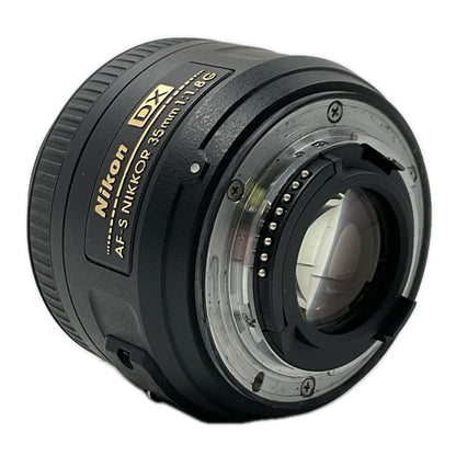 【全額返金保証】【最速発送】Nikon AF-S DX NIKKOR 35mm f/1.8G 美品 動作確認済