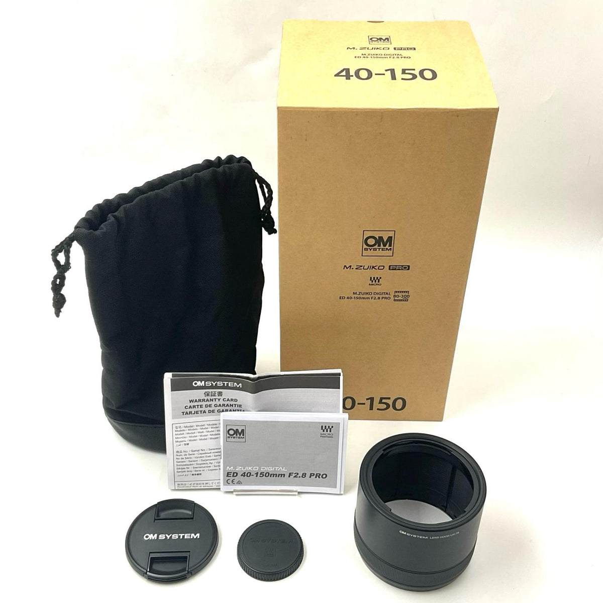 【全額返金保証】【最速発送】OM SYSTEM OM SYSTEM M.ZUIKO DIGITAL ED 40-150mm F2.8 PRO 美品 動作確認済