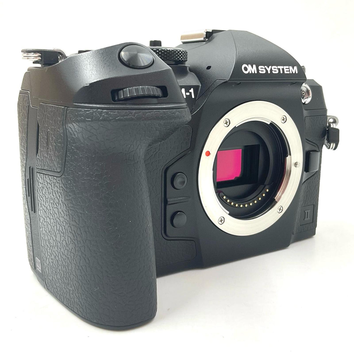 【全額返金保証】【最速発送】OM SYSTEM デジタル一眼 OM SYSTEM OM-1 Mark II ボディ ブラック 美品 動作確認済