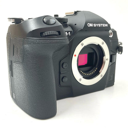 【全額返金保証】【最速発送】OM SYSTEM デジタル一眼 OM SYSTEM OM-1 Mark II ボディ ブラック 美品 動作確認済