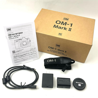 【全額返金保証】【最速発送】OM SYSTEM デジタル一眼 OM SYSTEM OM-1 Mark II ボディ ブラック 美品 動作確認済