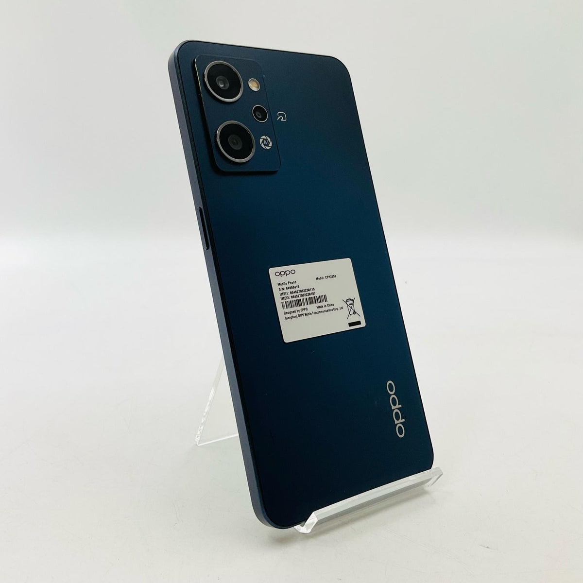 【全額返金保証】【最速発送】OPPO Reno 7A 128GB スターリーブラック SIMフリー CPH2353 白ロム 美品 動作確認済