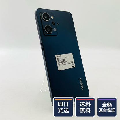 【全額返金保証】【最速発送】OPPO Reno 7A 128GB スターリーブラック SIMフリー CPH2353 白ロム 美品 動作確認済