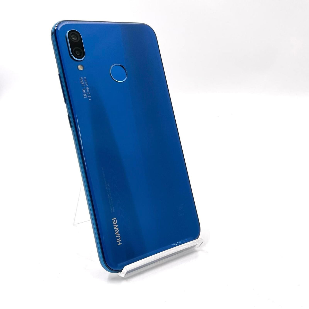 【全額返金保証】【最速発送】Huawei P lite 20 32GB ブルー Softbank ANE-LX2J 白ロム 動作確認済