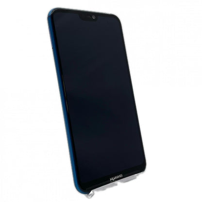【全額返金保証】【最速発送】Huawei P lite 20 32GB ブルー Softbank ANE-LX2J 白ロム 動作確認済