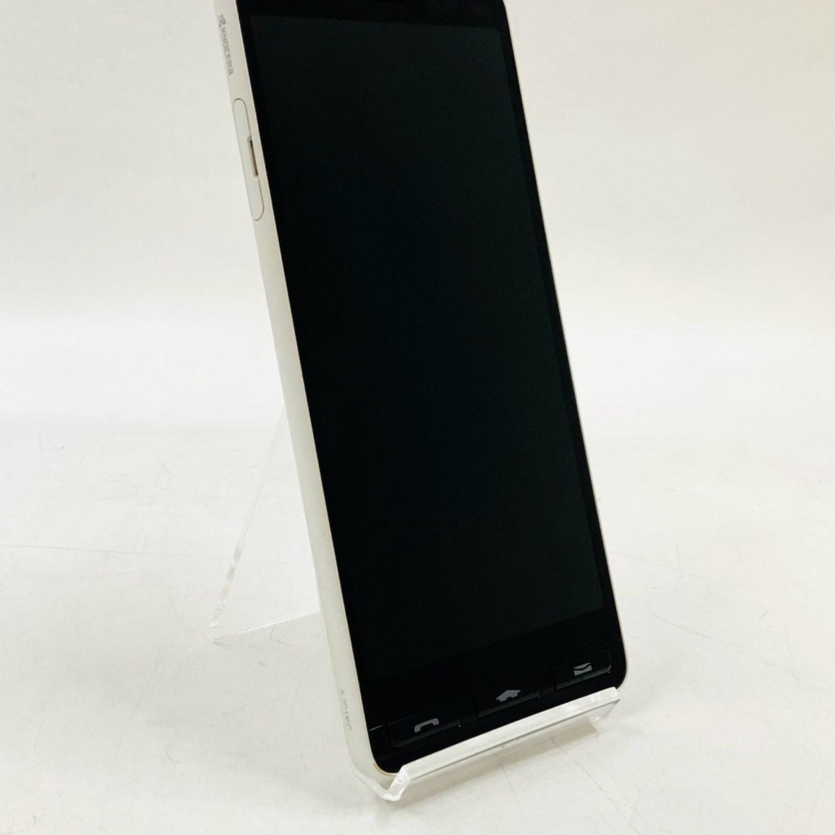 【最速発送】京セラ かんたんスマホ 2＋ 32GB ホワイト Softbank A201KC 白ロム【難有】