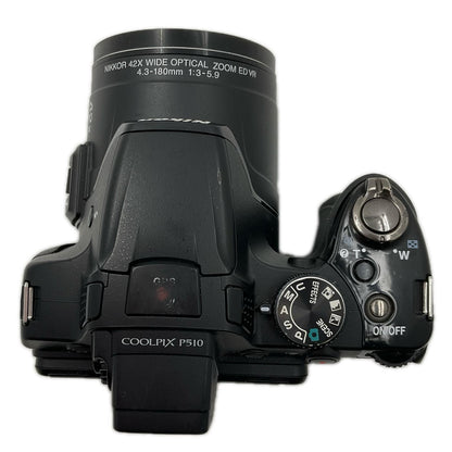 【最速発送】Nikon コンパクトデジタルカメラ COOLPIX P510 [ブラック]【難有】