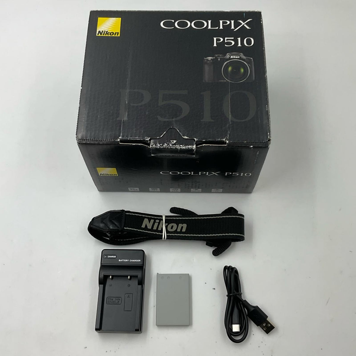 【最速発送】Nikon コンパクトデジタルカメラ COOLPIX P510 [ブラック]【難有】