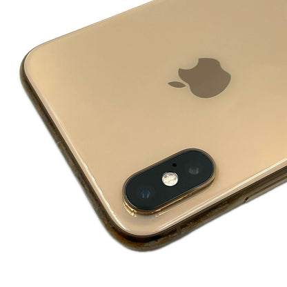 【最速発送】Apple iPhone iPhone XS 512GB ゴールド au 白ロム【難有】 81%