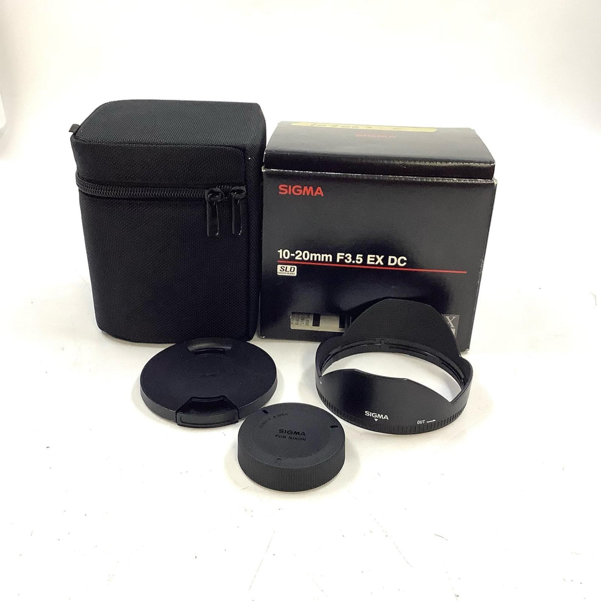 【全額返金保証】【最速発送】SIGMA 10-20mm F3.5 EX DC HSM (ニコン用) 美品 動作確認済