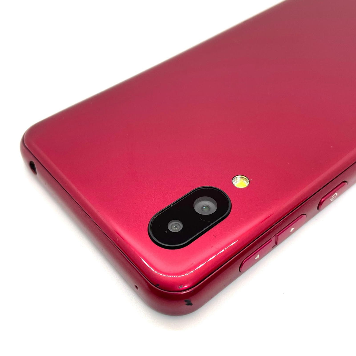 【全額返金保証】【最速発送】SHARP シンプルスマホ 6 64GB ルビーレッド Softbank A201SH 動作確認済
