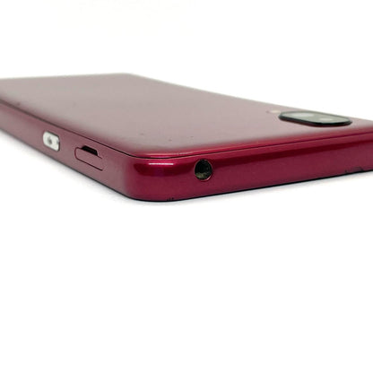 【全額返金保証】【最速発送】SHARP シンプルスマホ 6 64GB ルビーレッド Softbank A201SH 動作確認済