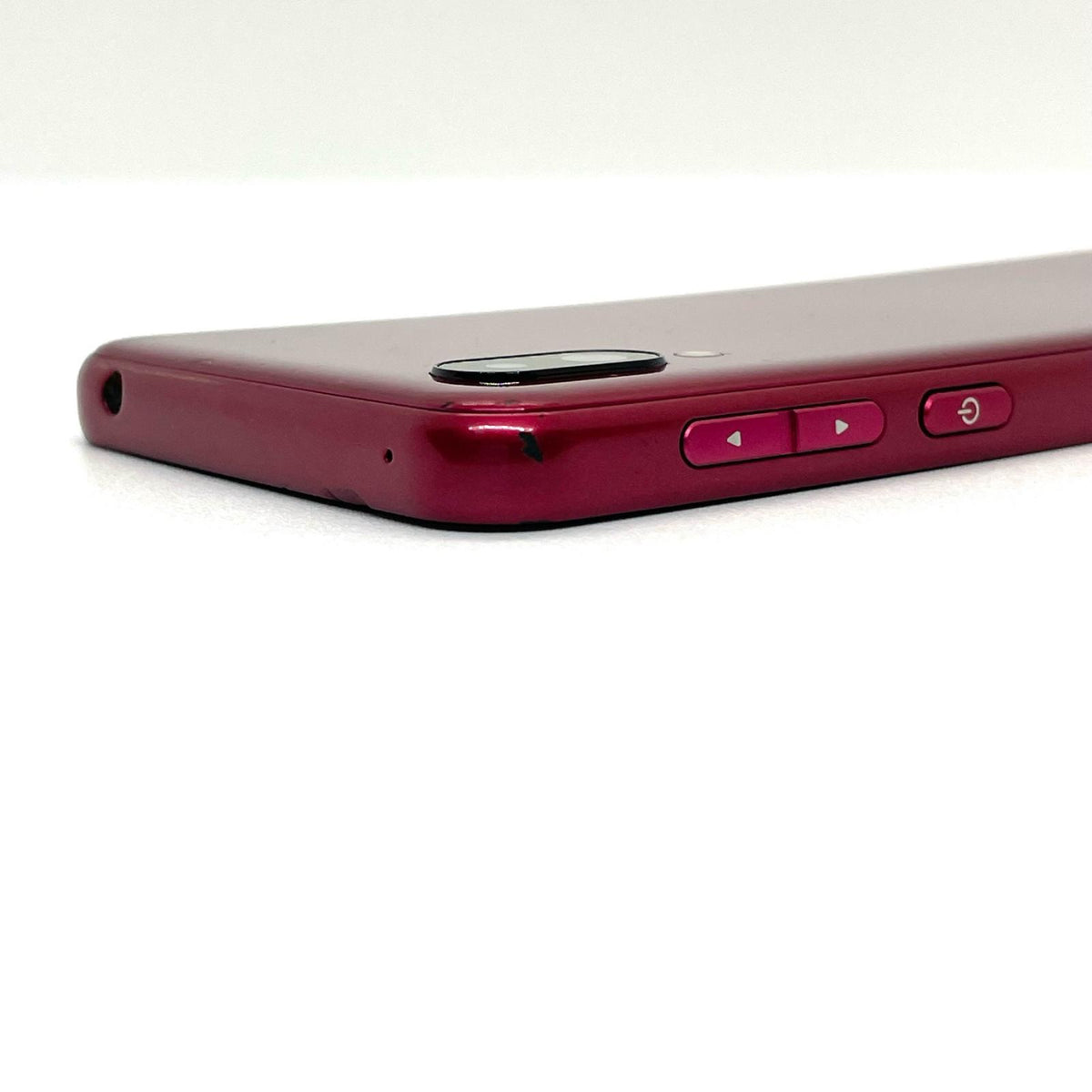 【全額返金保証】【最速発送】SHARP シンプルスマホ 6 64GB ルビーレッド Softbank A201SH 動作確認済