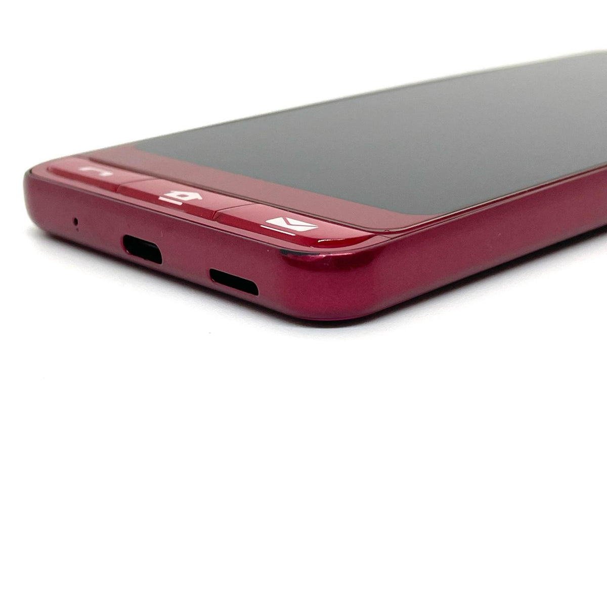 【全額返金保証】【最速発送】SHARP シンプルスマホ 6 64GB ルビーレッド Softbank A201SH 動作確認済