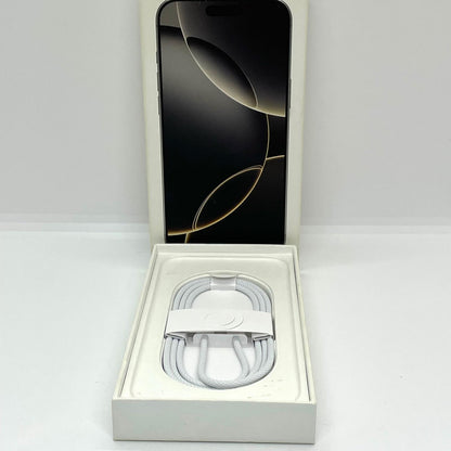 【全額返金保証】【最速発送】Apple iPhone iPhone 16 Pro Max 256GB ナチュラルチタニウム Softbank SIMフリー 白ロム 美品 動作確認済 92%