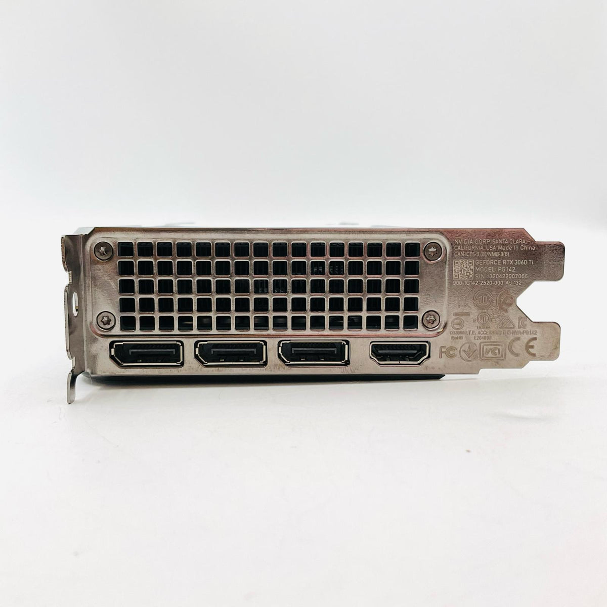【全額返金保証】【最速発送】NVIDIA GeForce RTX 3060 Ti 900-1G142-2520-000 美品 動作確認済