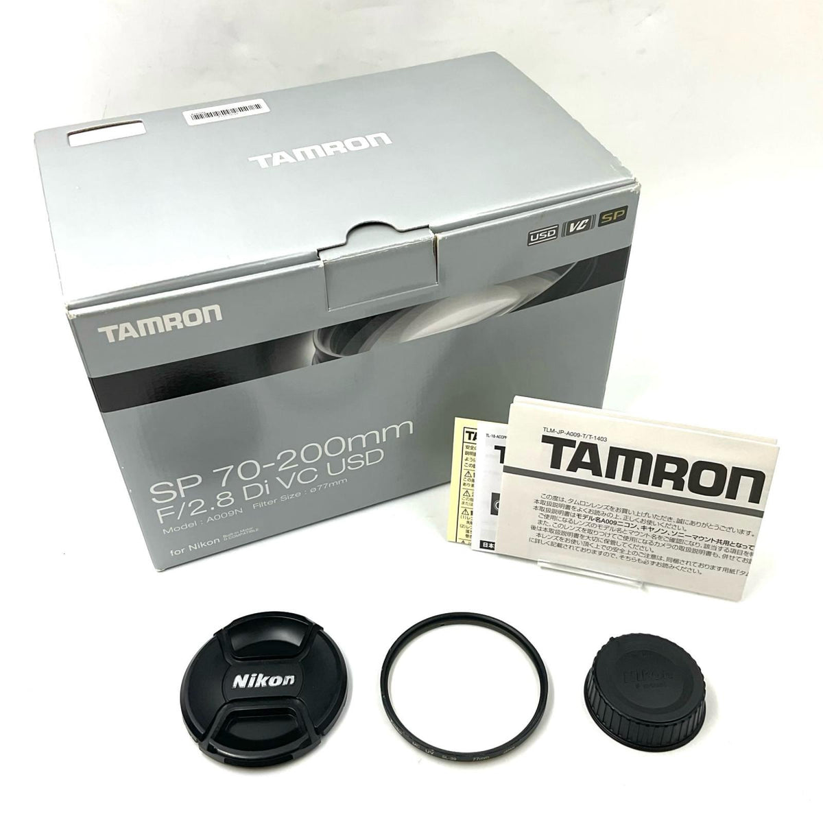 【全額返金保証】【最速発送】TAMRON SP 70-200mm F/2.8 Di VC USD (Model A009) [ニコン用] 美品 動作確認済