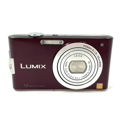 【全額返金保証】【最速発送】Panasonic コンパクトデジタルカメラ LUMIX DMC-FX60 ノーブルバイオレット 動作確認済