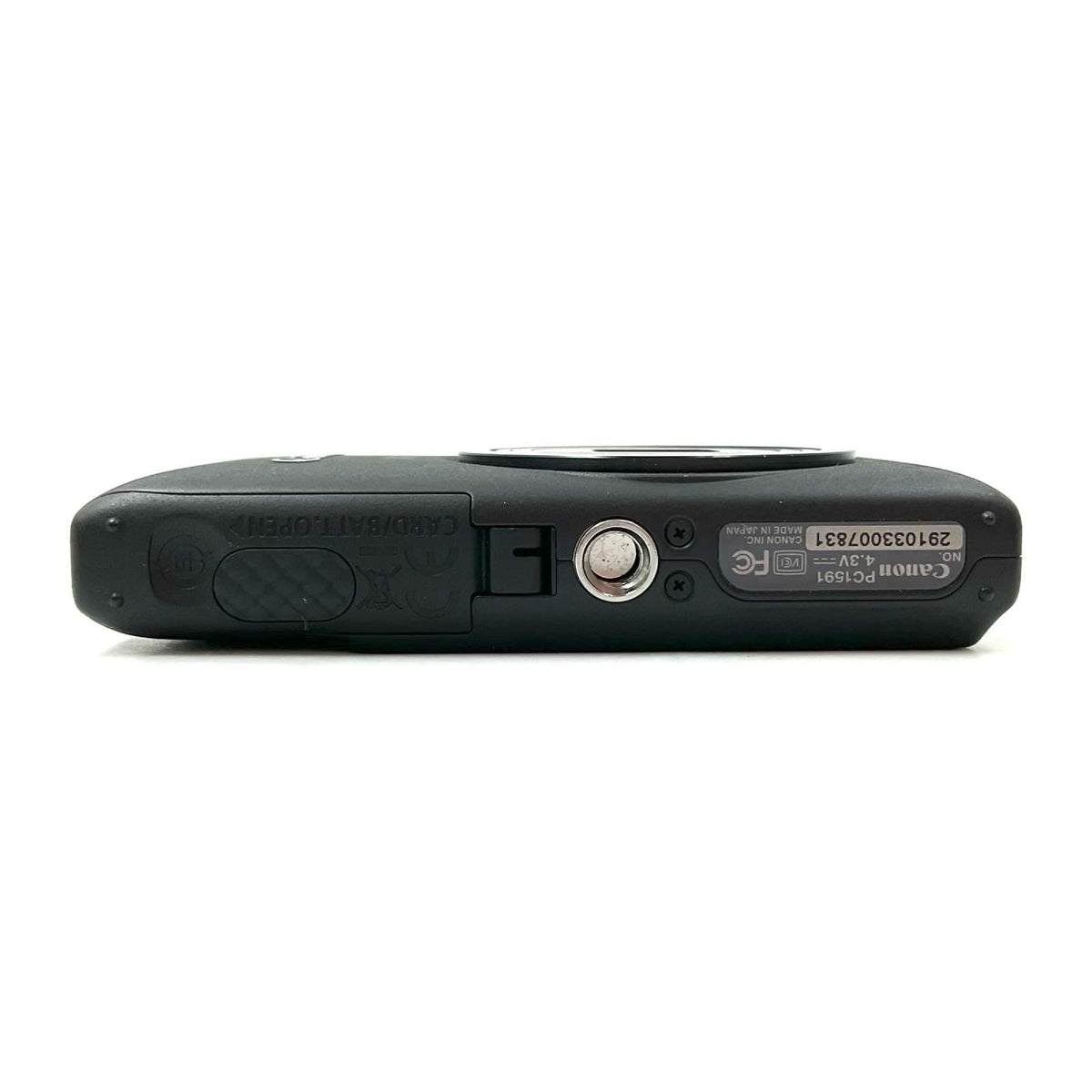 【全額返金保証】【最速発送】Canon コンパクトデジタルカメラ IXY 410F [ブラック] 美品 動作確認済