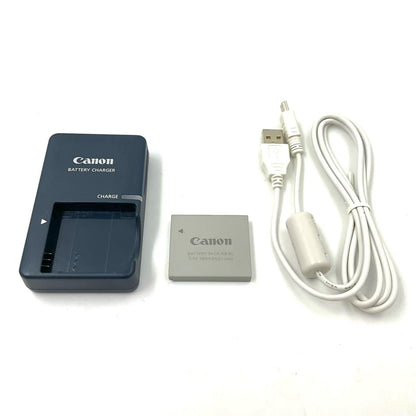 【全額返金保証】【最速発送】Canon コンパクトデジタルカメラ IXY 410F [ブラック] 美品 動作確認済