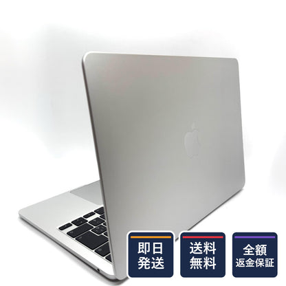 【全額返金保証】【最速発送】Apple MacBook Air 13.6インチ 2022 Apple M2 8GB 256GB シルバー 90% 美品 動作確認済
